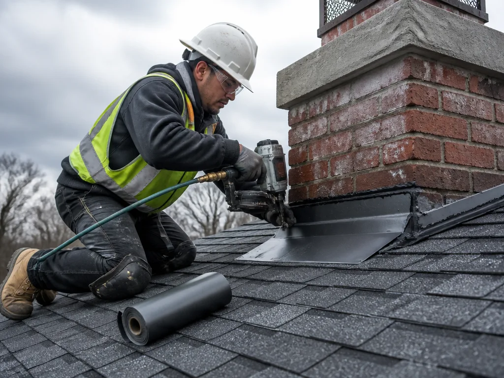 Chimney Flashing Repair